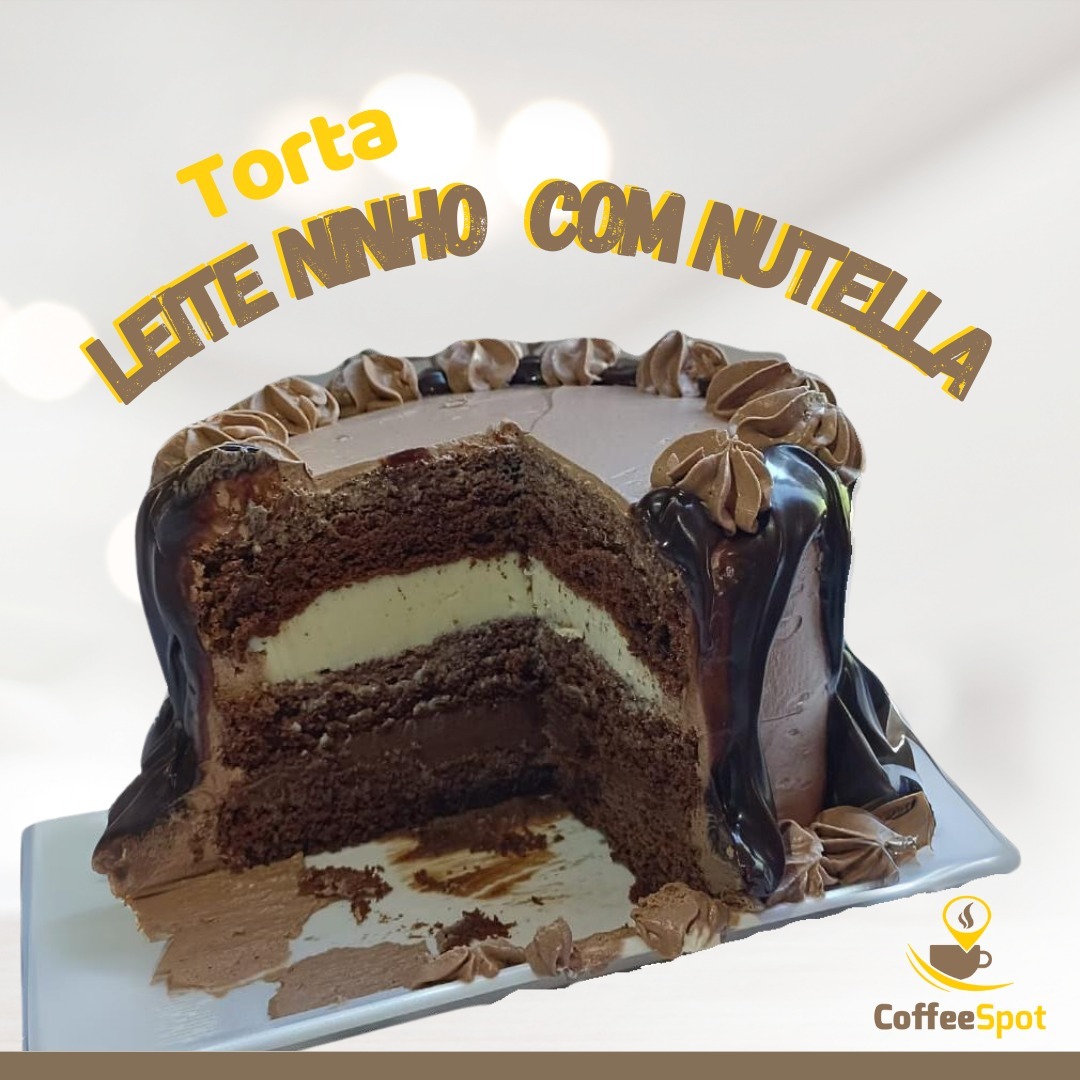 Torta creme de Avelã com Leitinho