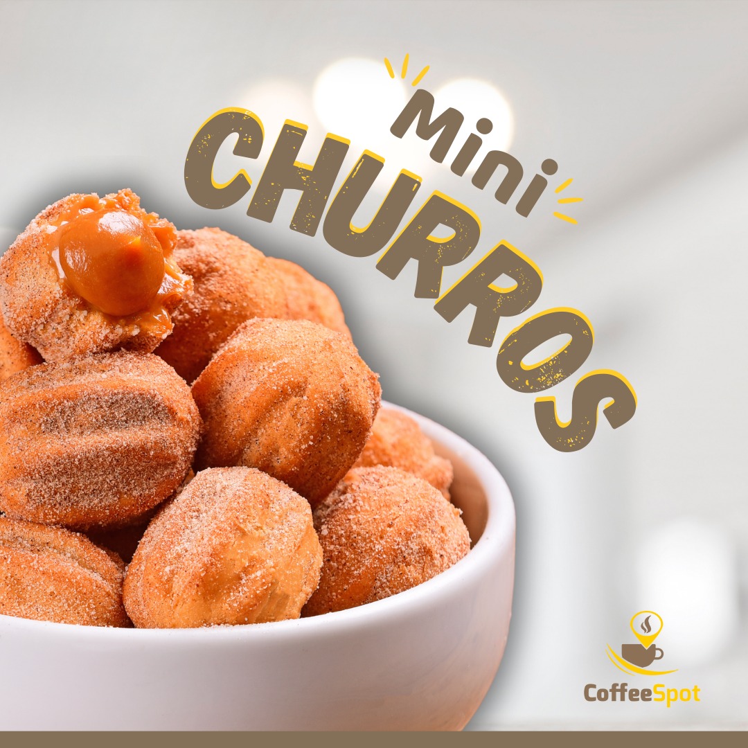 Mini churros frito